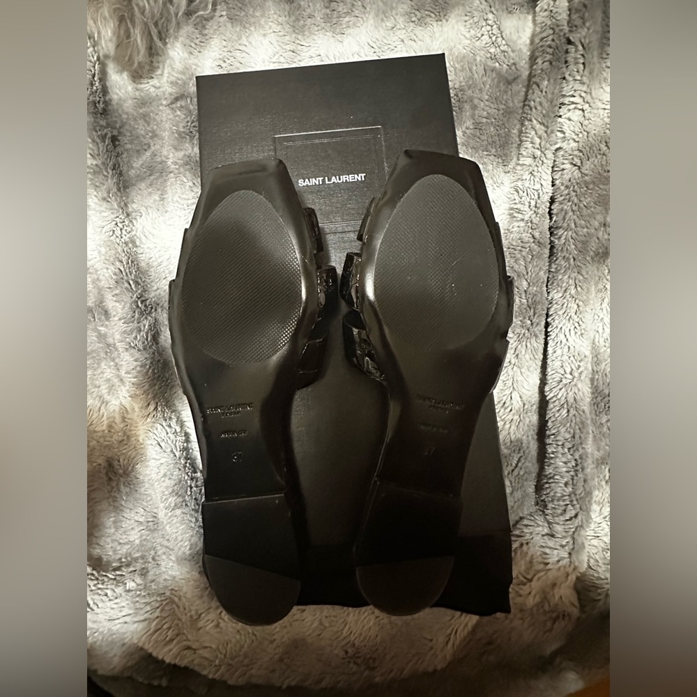 TRIBUTE MULES IN CROCODILE EMBOSSED LEATHER - Picture 8 of 15